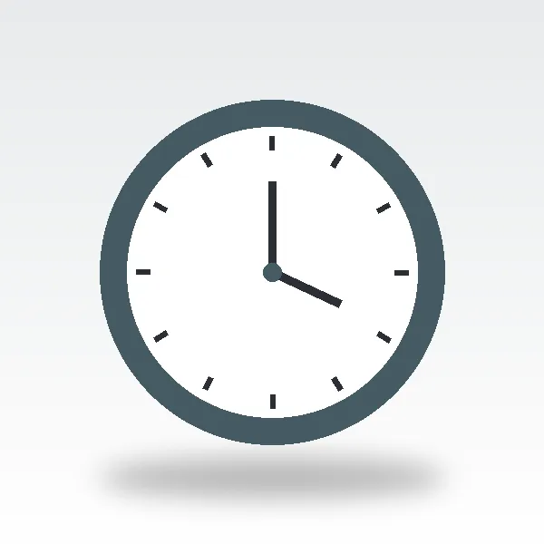 Wall Clock 12-inch Silent