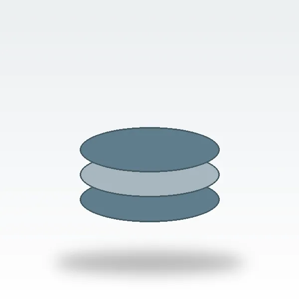 Coaster Set of 6 with Holder